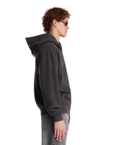 Gray Cashmere Hooded Sweater | PDP | Antonia