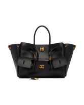 Black Small Carry All Bel Air Bag | PDP | Antonia