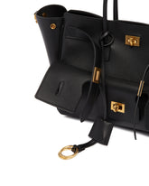 Black Small Carry All Bel Air Bag | PDP | Antonia