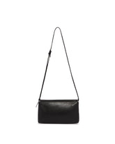 Black Rene Leather Shoulder Bag | PDP | Antonia
