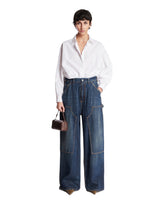 White Esetan Cotton Shirt - the row women | PLP | Antonia