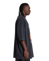 Blue Printed Equilibre T-Shirt | PDP | Antonia