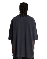 Blue Printed Equilibre T-Shirt | PDP | Antonia