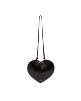 Black Leather Coeur Bag | PDP | Antonia