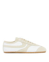 White Suede Sneakers - DRIES VAN NOTEN MEN | PLP | Antonia