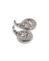 Silver Blow Up Teardrop Earrings | PDP | Antonia