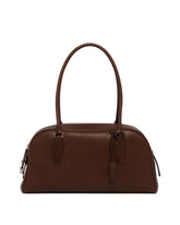 Borsa E/W India In Pelle Marrone - the row donna | PLP | Antonia