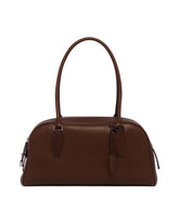 Brown Leather E/W India Bag | PDP | Antonia