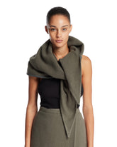 Sciarpa In Lana Verde - RIER WOMEN | PLP | Antonia