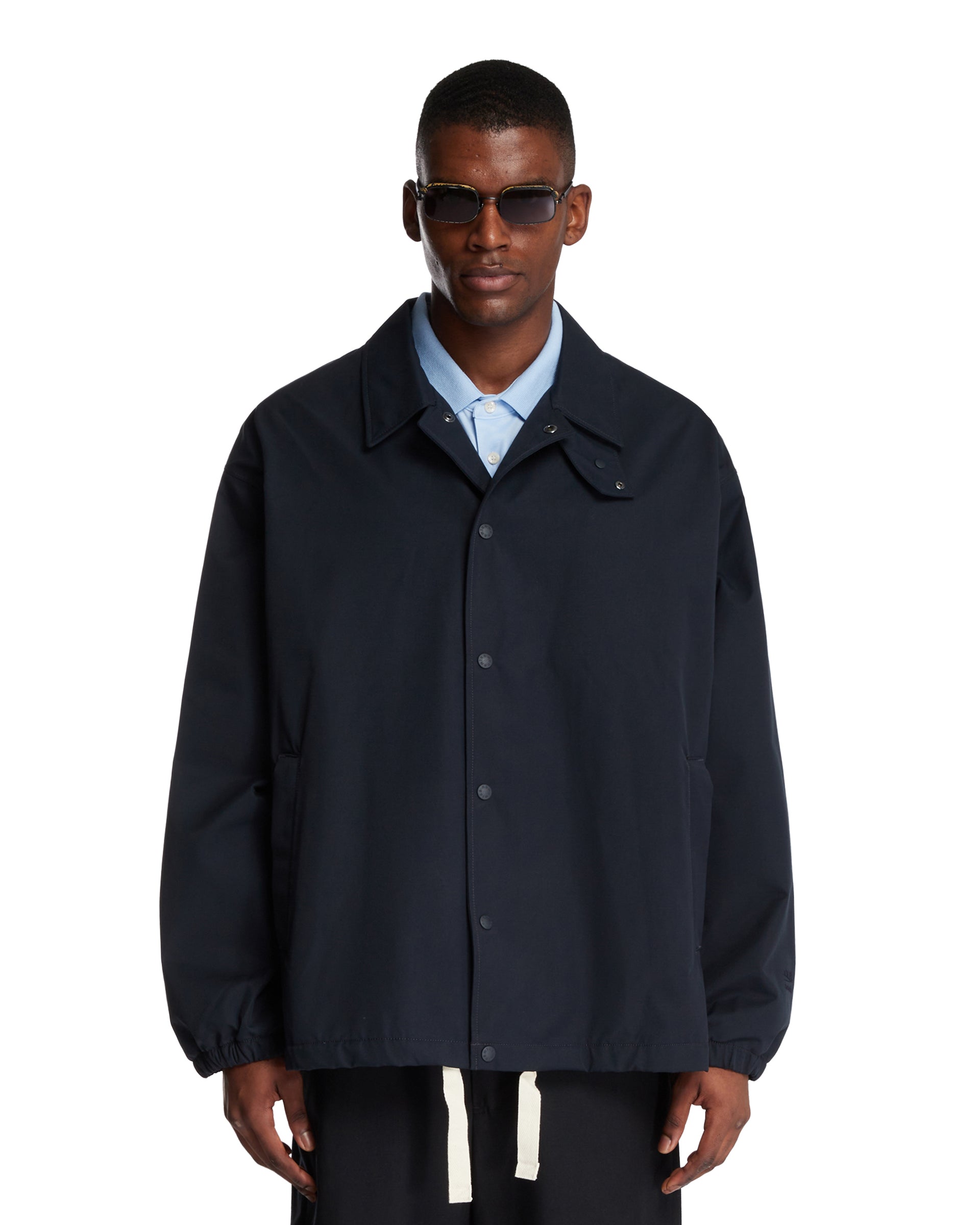 Blue Overshirt | NANAMICA - Antonia Blue Overshirt | NANAMICA - Antonia