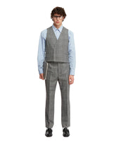 Gray Horsebit Check Wool Pants - Gucci men | PLP | dAgency