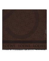 LOEWE Paula's Ibiza Brown Cotton Pareo | PDP | Antonia