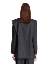 Blazer Gessato Grigio | PDP | Antonia