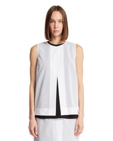White Double Layer Top | PDP | Antonia