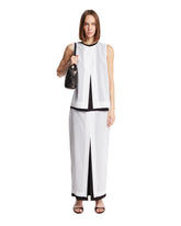 White Double Layer Top | PDP | Antonia