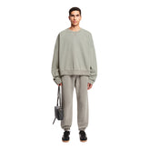 Gray Cotton Sweatshirt - ENTIRE STUDIOS | PLP | dAgency