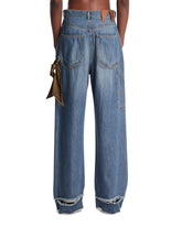 Blue Oversized Carpenter Jeans | PDP | Antonia