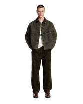 Levi's x Barbour Green Type II Trucker Waxed Jacket - LEVI'S MEN | PLP | Antonia