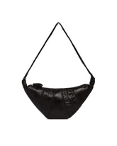 Brown Medium Croissant Bag | PDP | Antonia