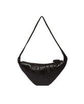 Brown Medium Croissant Bag | PDP | Antonia