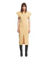 Beige Cap Sleeve Dress - Women's dresses | PLP | dAgency