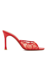 Red Alexa Lace Sandals - Women's pumps | PLP | Antonia