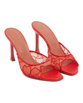 Red Alexa Lace Sandals - Women's pumps | PLP | Antonia