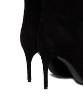 Black Suede Ankle Boots | PDP | Antonia