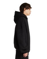 Black Half-Zip Hoodie | PDP | Antonia