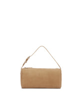 Beige 90s Suede Bag | PDP | Antonia