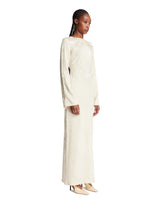 White Jacquard Dress | PDP | Antonia