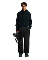 Green Ribbed Wool Sweater | PDP | Antonia