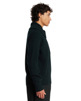 Green Ribbed Wool Sweater | PDP | Antonia