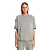 Gray Cotton T-Shirt - ENTIRE STUDIOS | PLP | dAgency