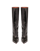 Stivali Fiona In Pelle Argentati | PDP | Antonia