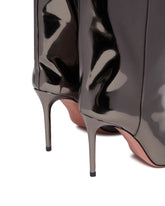 Stivali Fiona In Pelle Argentati | PDP | Antonia