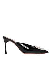 Black Camelia Mules - Women's mules | PLP | Antonia