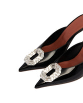 Black Camelia Mules | PDP | Antonia