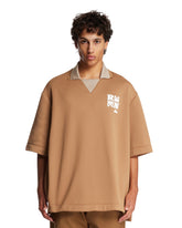 Beige Polo with Logo | PDP | Antonia