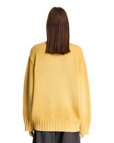Yellow Asymmetric Sweater | PDP | Antonia