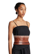 Cintura Corsetto In Pelle Marrone - CINTURE DONNA | PLP | Antonia