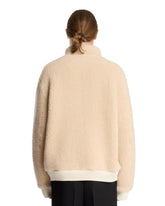 Beige Faux Fur Effect Jacket | PDP | Antonia