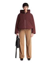 Brown Short Puffer Jacket | PDP | Antonia