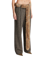 Cintura In Ecopelliccia Marrone Chiaro - DARKPARK DONNA | PLP | Antonia