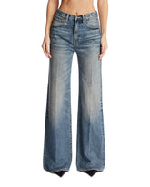 Jeans Charlotte Washed Blu - R13 DONNA | PLP | Antonia