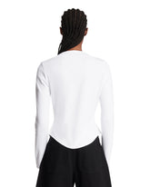 White Cotton T-Shirt | PDP | Antonia