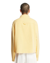 Yellow Wool Fleece Sweater | PDP | Antonia