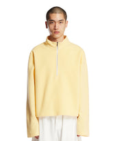 Yellow Wool Fleece Sweater - Men's jackets | PLP | Antonia
