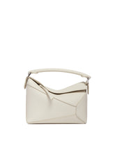 Beige Small Puzzle Bag | PDP | Antonia