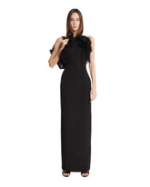 Black Long Feather Dress - Women's dresses | PLP | Antonia